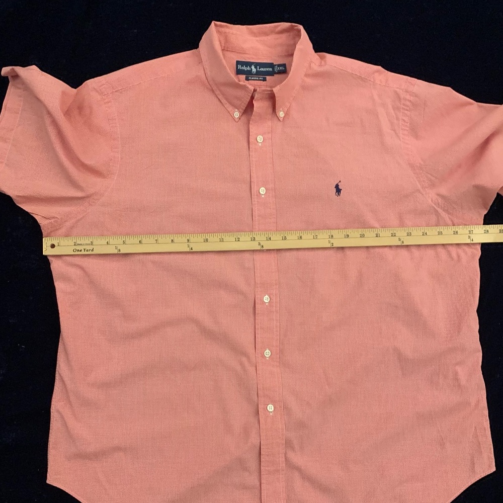 RALPH LAUREN SS Classic Fit Tiny Check Shirt - Picture 5 of 7